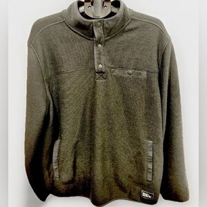 Eddie Bauer Men's Sweater Fleece Pullover Size XL Black